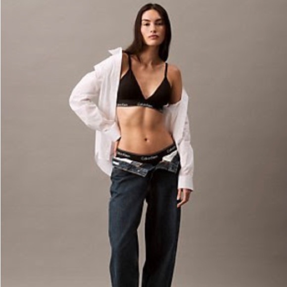 Calvin Klein Modern Cotton Lightly Lined Triangle Bra. Size xs, new with tags. - Picture 1 of 1